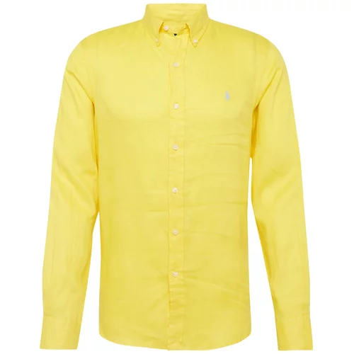 Polo Ralph Lauren Košulja svijetloplava / limun žuta