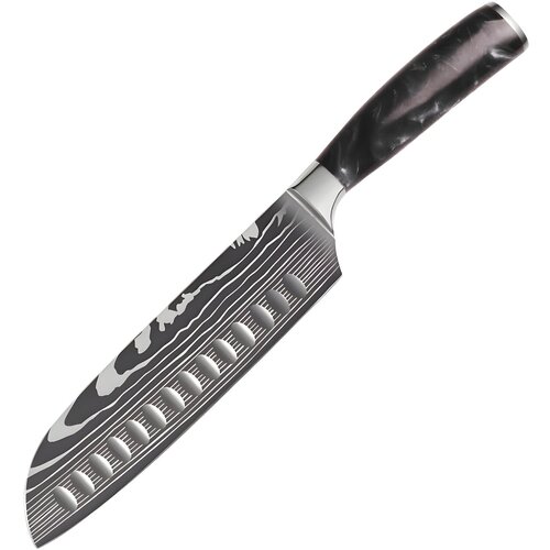  Kuhinjski nož BL-39298 - Santoku / Crna KP39298 Slike