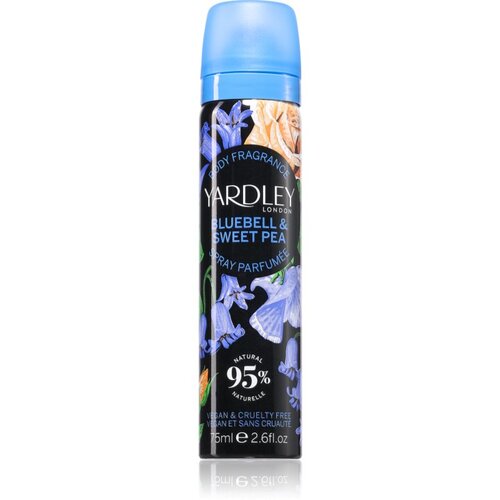 Yardley Bluebell & Sweetpea sprej za tijelo za žene 75 ml Cijene