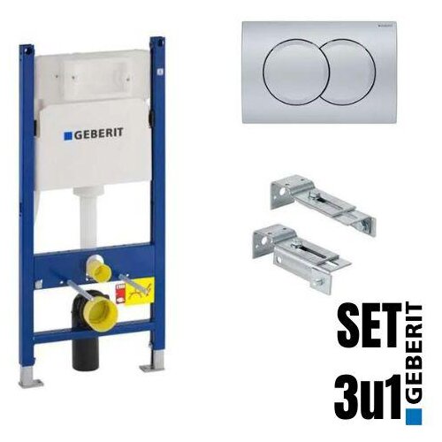 Geberit duofix delta basic set bela tipka nš Cene