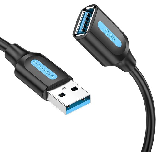 Vention ekstenzioni kabel (1m, usb 3.0 a (mu&scaron;ki) na usb 3.0 a (ženski), crni) Cijene