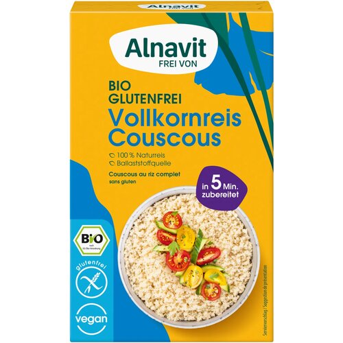Alnavit Bio polnozrnat rižev kuskus - 300 g Cene
