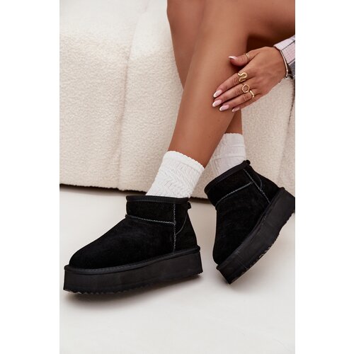 VINCEZA Suede Women&amp;#039;s Snow Boots on Platform Slike