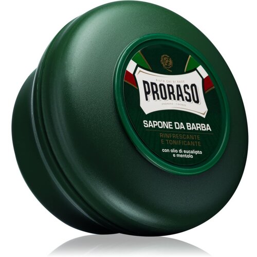 Proraso green shaving soap in a jar trdo milo za britje z mentolom in evkaliptusom 150 ml za moške Cene