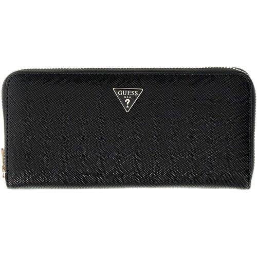 Guess Denarnice Gilda Slg Large Zip Around Črna Slike