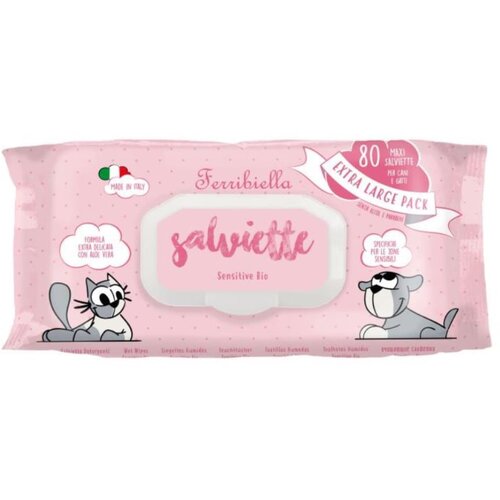 Ferribiella sensitive Bio Vlažne maramice 80 kom Cene