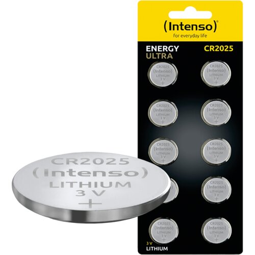 Intenso (Intenso) Baterija litijska, CR2025/10, 3 V, dugmasta, blister 10 kom - CR2025/10 Slike