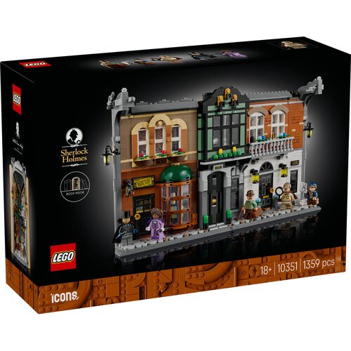 Lego icons - &amp;scaron;erlok holms: knji&amp;scaron;ki kutak (10351) Slike