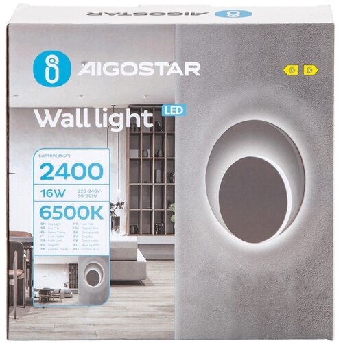 Aigostar led zidno svetlo LED/16W/230V 6500K belo Slike