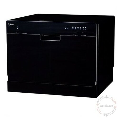 Midea WQP6-3201 Black mašina za pranje sudova Slike