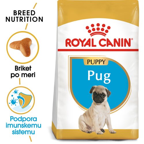 Royal Canin briketi za pse mops puppy 1,5 kg Cene