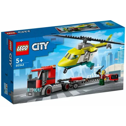 Lego City - 60343 Transporter za rešilni helikopter