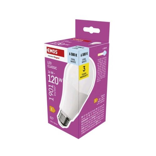  LED žarnica Classic A70 / E27 / 16 W (120 W) / 1901 lm / Hladna bela Cene