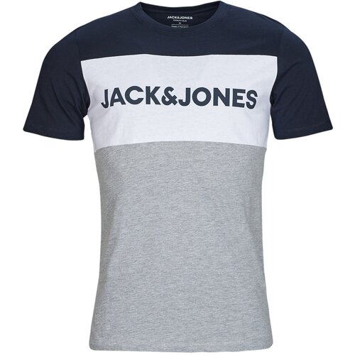 Jack &amp;amp; Jones jjelogo blocking tee multicolour Slike