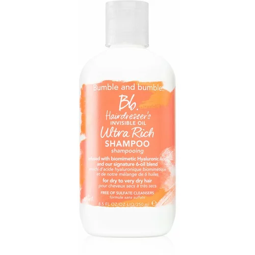 Bumble and Bumble Hairdresser's Invisible Oil Ultra Rich Shampoo hidratantni šampon za suhu i lomljivu kosu 250 ml