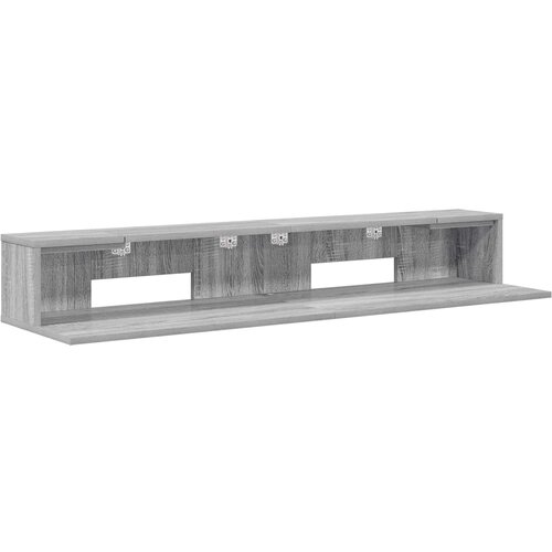 Studio radni stol Siva Sonoma 110 x 36 x 19,5 cm Slike
