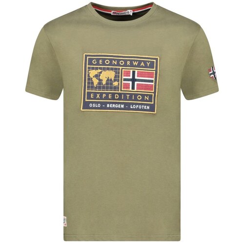 Geographical Norway Majica kratak rukav jofoten db kaki men 254 M Cene