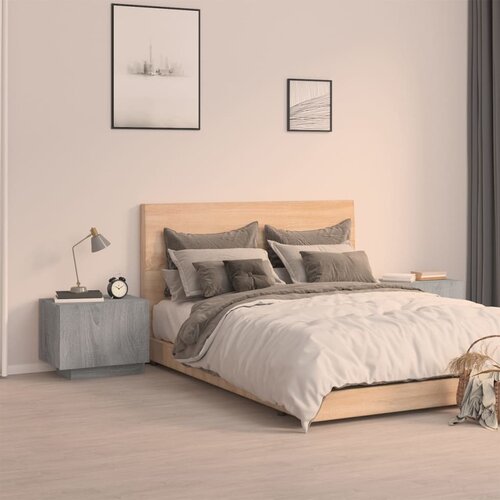 vidaXL TV omarica siva sonoma 100x35x40 cm inženirski les Cene