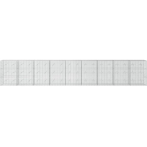  Gabion s žicom debljine 5 mm i mrežom 5x10 cm 900x20x150 cm - 20 cm 150 cm 900 cm Slike