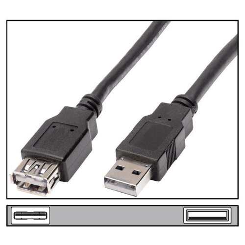 Assmann USB A-M/A-F 1.8m produžni kabal Slike