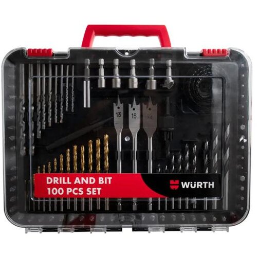 Würth Set burgija, umetaka i testera, 100 kom, V2 Cene
