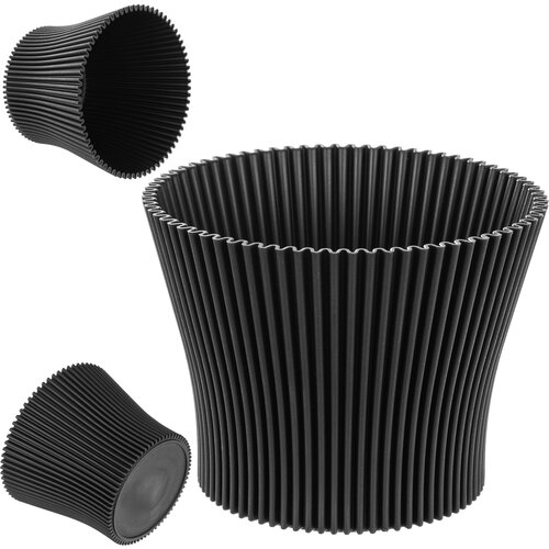 KADAX cvetlični lonec 13 cm pokrov za rastline plastični cvetlični lonec črne barve, (5000352769) Cene