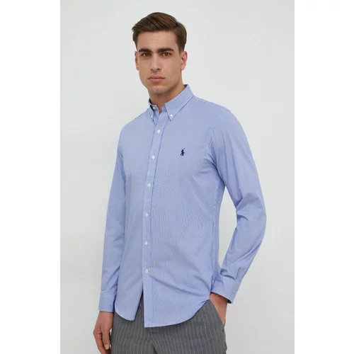 Polo Ralph Lauren Košulja za muškarce, slim, s button-down ovratnikom