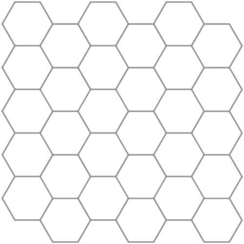  Heksagonska pločica 20 pcs Bijela siva 30 x 30 cm Cijene