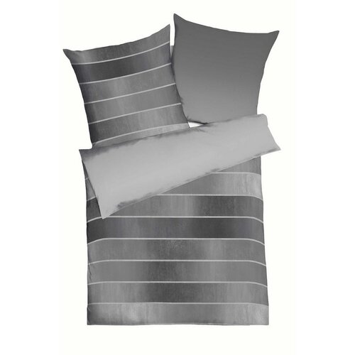 Kaeppel posteljnina 200/200 cm saten siva Cene