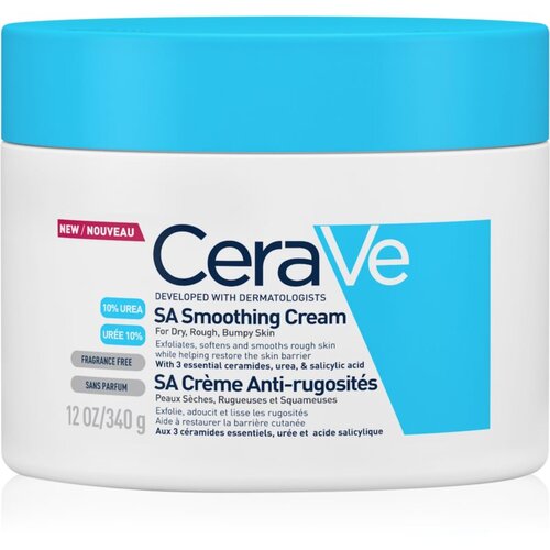 CeraVe sA Smoothing hidratantna krema za lice i tijelo za mek&amp;scaron;u kožu 177 ml za žene Slike