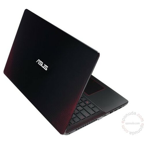 Asus K550VX-DM028D 15.6'' FHD Intel Core i7-6700HQ 2.6GHz (3.5GHz) 8GB 1TB GeForce GTX 950M 4GB ODD crni laptop Slike