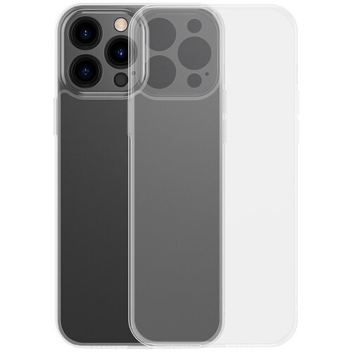 Baseus Ovitek za iPhone 13 Pro Max, trdo ohišje s prozornim gel okvirjem, (21521697) Cene