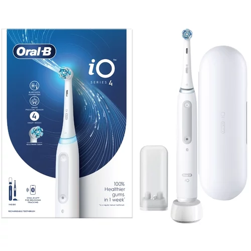 Oral-b električna zobna ščetka iO 4 bela