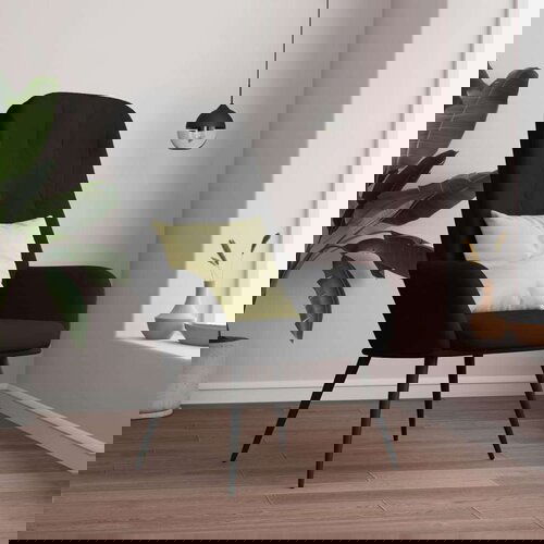  Stol za sproščanje črn žamet, (20935357) Cene