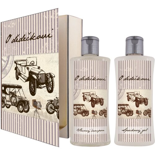Bohemia Gifts &amp;amp; Cosmetics Book About Grandpa darilni set za mo&amp;scaron;ke Slike