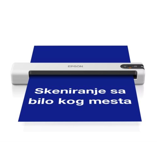 Epson Scanner WorkForce DS-70, Portable, CIS, A4, 5,5 s/page, USB, 0,27kg Cene