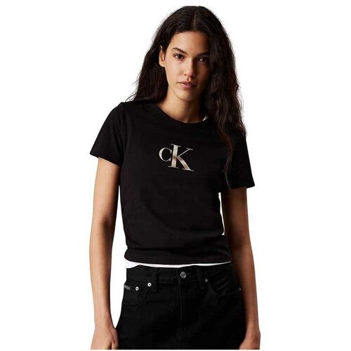 Calvin Klein ženska logo majica CKJ20J224982-BEH Slike