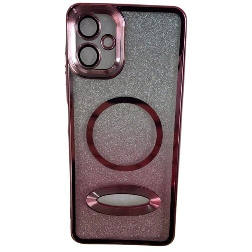 Magsafe glitter maskica Samsung A05 Red Slike