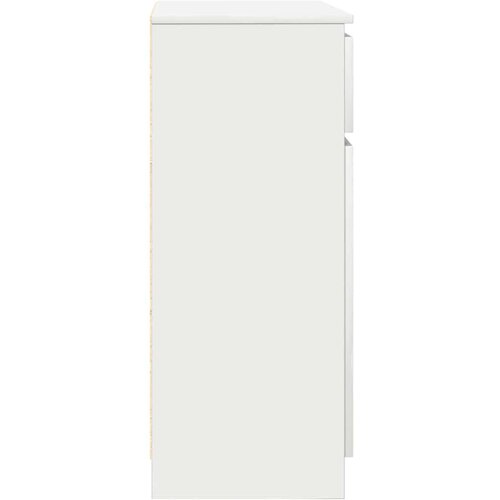 VidaXL Komoda s ladicama bijela 71x35x84 cm konstruirano drvo Slike