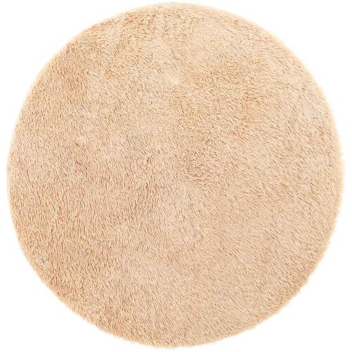 Maison Chic Visoka košata Preproga, Rug bež 100x100 cm poliester, (22120303) Cene