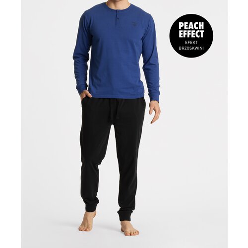 Atlantic Men's pyjamas - black/blue Slike