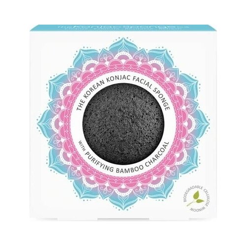 The Konjac Sponge Company mandala konjac facial sponge bamboo charcoal Cijene