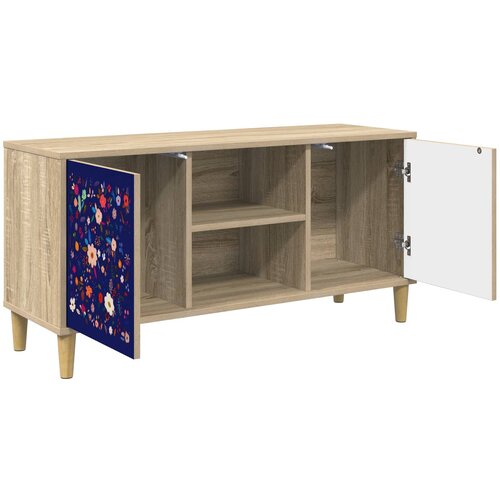  ormar MAINZ 102 x 33 x 50 cm Sonoma Konstruirano drvo Slike