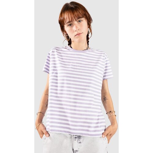 Urban Classics Regular Striped T-shirt white / dustylilac Slike