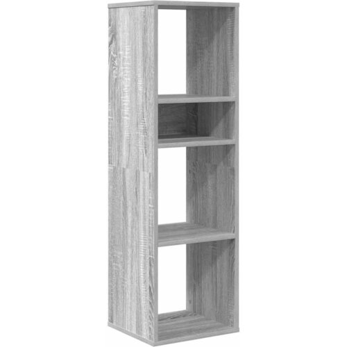Maison Chic Knjižna omara - Knjižni regal siva sonoma 34x31x112 cm cm inženirski les, (21725119) Cene