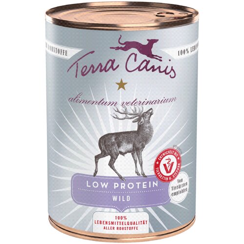 Terra Canis Varčno pakiranje Alimentum Veterinarium Low Protein 12 x 400 g - Divjačina Cene