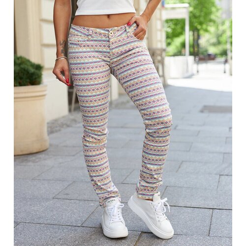 Gemre Colorful Patterned Lakeside Pants Cene