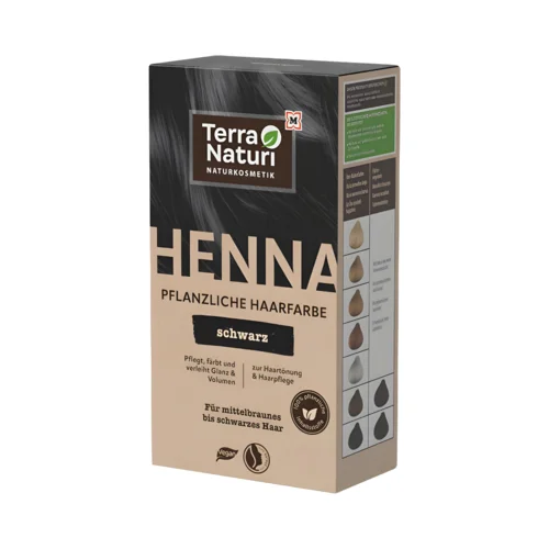 Terra Naturi Henna rastlinska barva črna