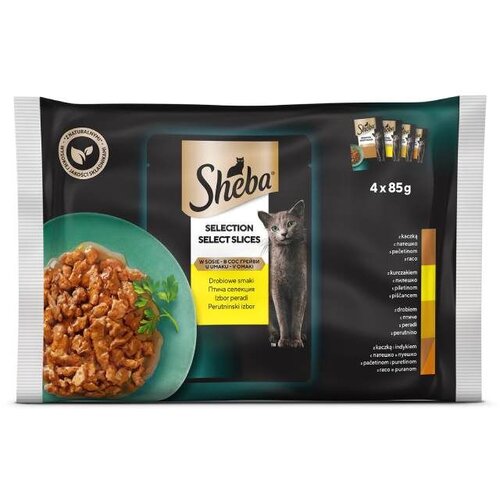 Sheba Kesice za mačke izbor živine 85g Cene