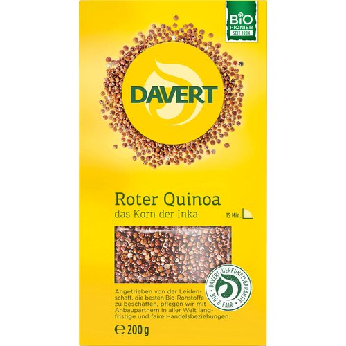 Davert Bio rdeča kvinoja - 200 g Cene